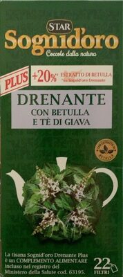 Sognidoro tisana drenante