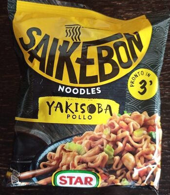 Yakisoba pollo noodles