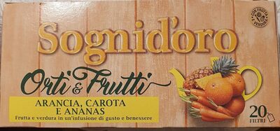 Sogni d'oro  orti e frutti front packaging