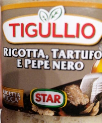 Ricotta, tartufo e pepe nero