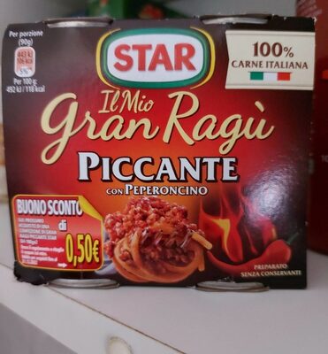 Gran Ragù Star piccante