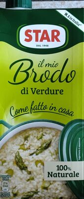 Brodo di verdure front packaging