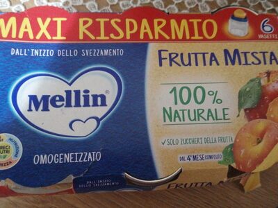 Omogeneizzati front packaging