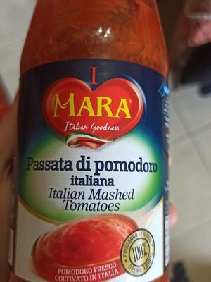 Passata di pomodoro italiana front packaging