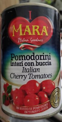 Pomodorini interi con buccia