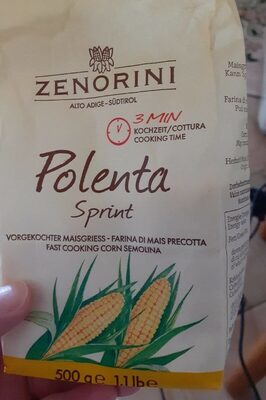 Polenta Sprint front packaging