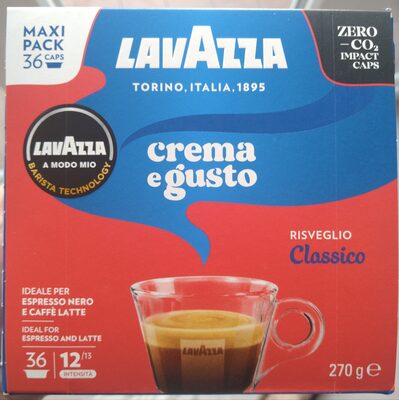 Lavazza Crema e Gusto front packaging