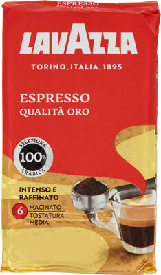 Qualità oro espresso caffè macinato