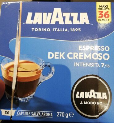 Espresso Dek cremoso