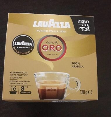 Caffè in capsule front packaging