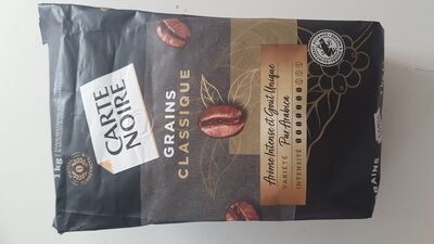 Café grains Carte noire