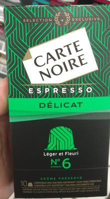 Espresso Délicat N°6