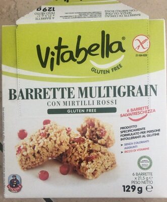 Barrette Multigrain front packaging