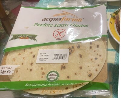 Piadina senza glutine