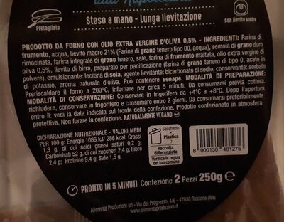 Saltimbocca front packaging