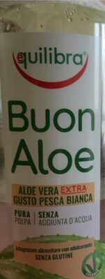 Buon Aloe Aloe Vera extra gusto pesca bianca