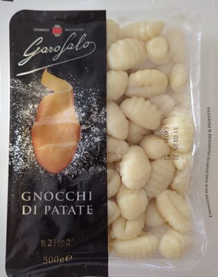 Gnocchis de Pomme de terre front packaging