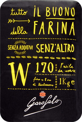 Tutto il buono della farina W 170 front packaging
