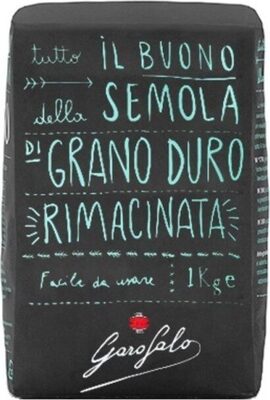 Semola rimacinata front packaging