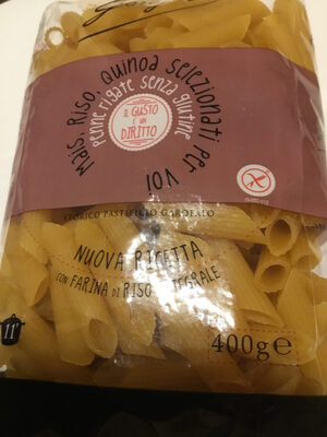 Gluten free penne rigate corn, brown rice, quinoa