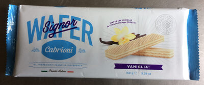 Wafer alla vaniglia front packaging
