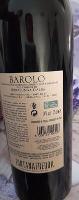 Barolo front packaging