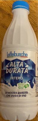 Latte alta durata front packaging