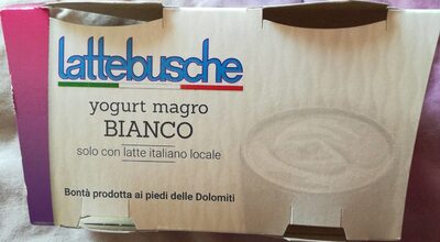 Yogurt magro bianco front packaging