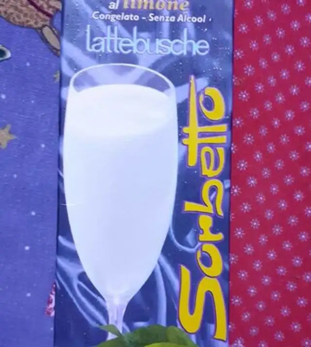 Sorbetto al limone front packaging