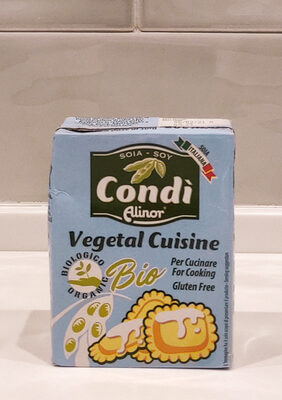 Soy cream 200ML front packaging