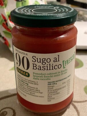 Sugo al basilico