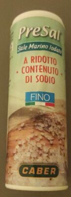 Sale marino iodato a basso contenuto di sodio