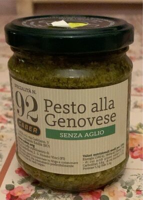 Pesto alla genovese senza aglio