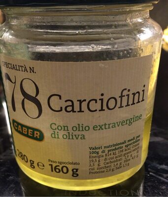 Carciofini front packaging