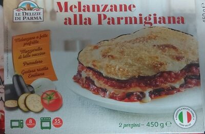 Melanzane alla parmigiana front packaging