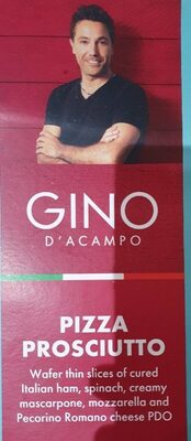 Pizza prosciutto
