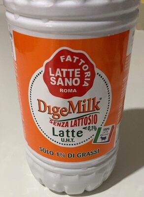 Fattoria latte sano front packaging