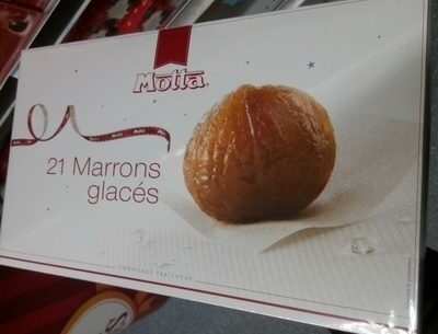 21 Marrons glacés