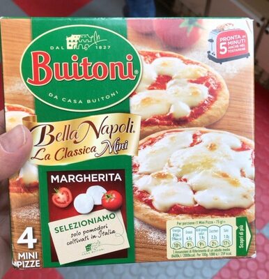 Bella napoli front packaging