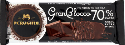 GranbBlocco 70% cacao fondente extra front packaging