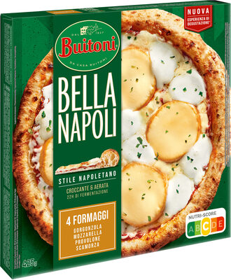 BUITONI BELLA NAPOLI Pizza Surgelée 4 Formaggi 425g