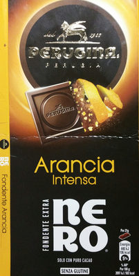 Fondente Arancia front packaging
