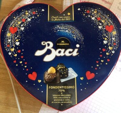 Baci Fondentissimo 70% front packaging