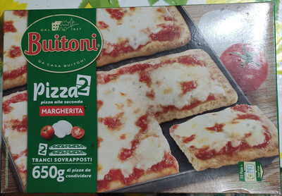 Pizza alla seconda front packaging