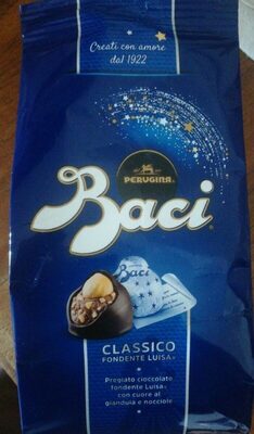 Baci perugina classico fondente Luisa front packaging