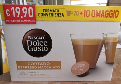 Cortado espresso macchiato