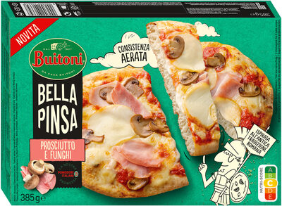 Bella Pinsa Proscutto e Funghi