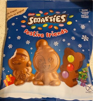 Festive friends front packaging
