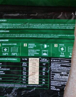 Bella Napoli front packaging