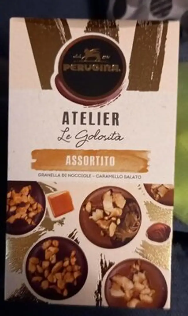 Atelier le golosità front packaging